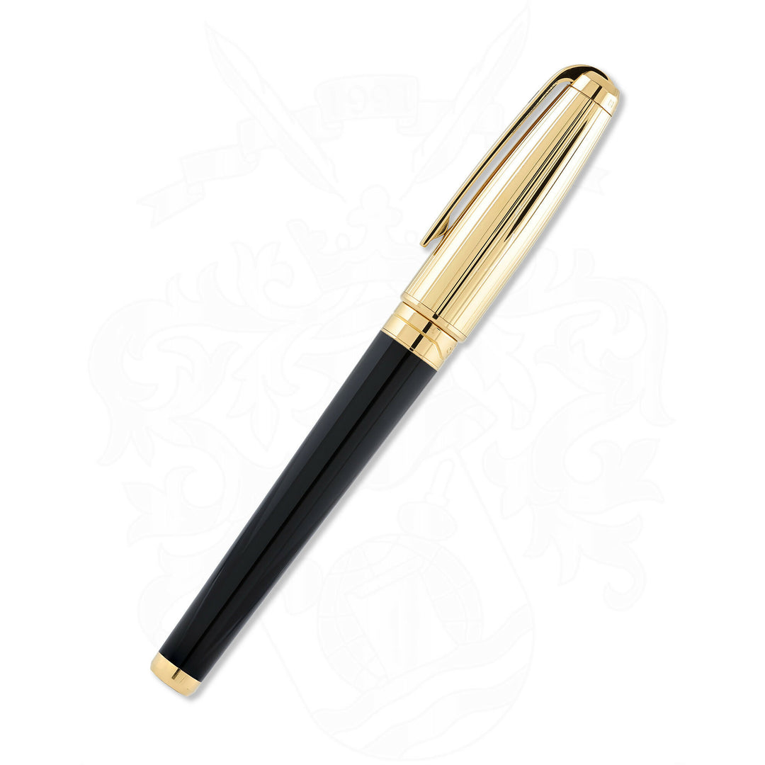 S.T. Dupont Olympio Black -Gold Cap img02