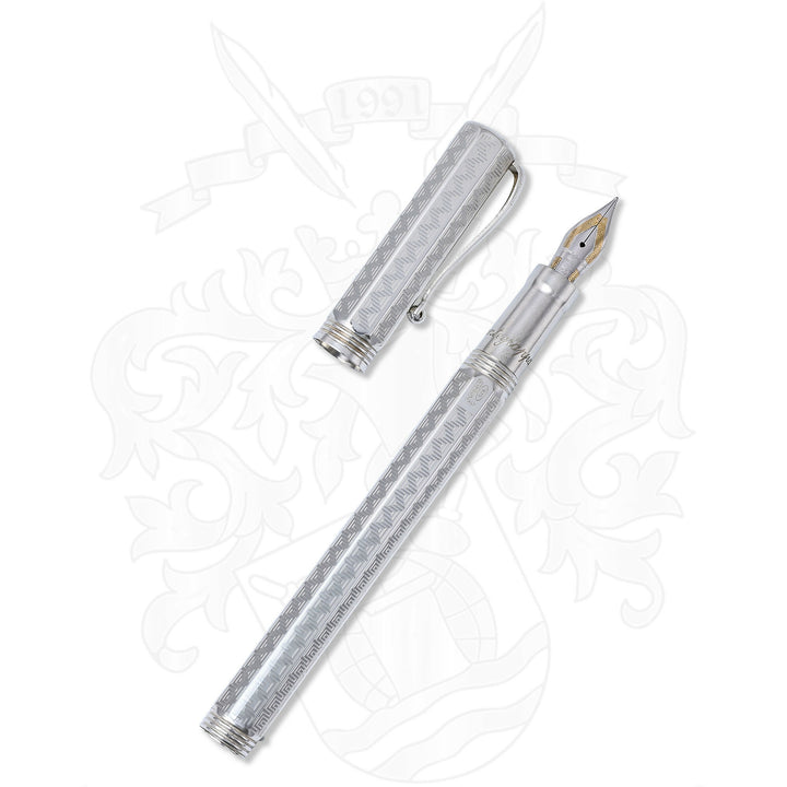 Montegrappa Reminiscence Sterling Silver Fountain Pen