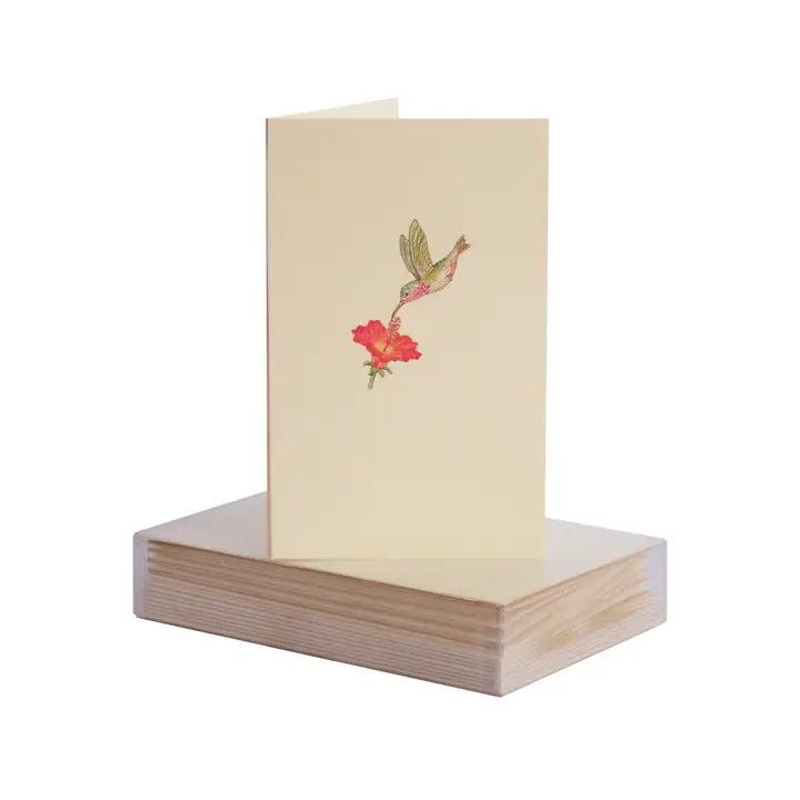 Hummingbird Mini Note Cards & Envelopes (8 ct.)