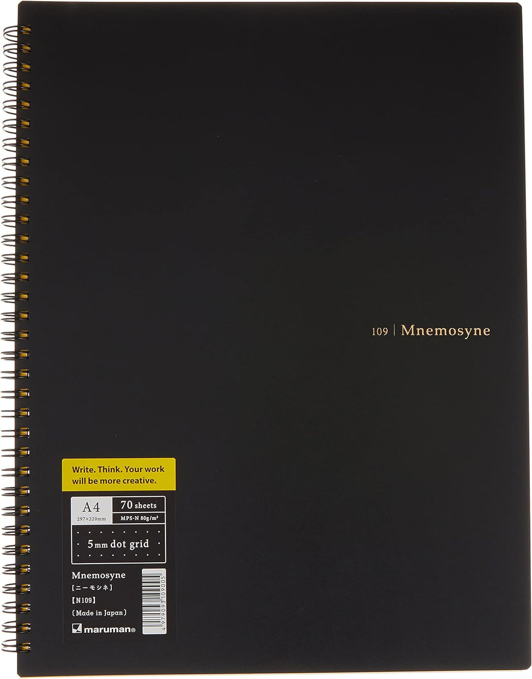 Mnemosyne A4 5mm Dot Grid Notebook