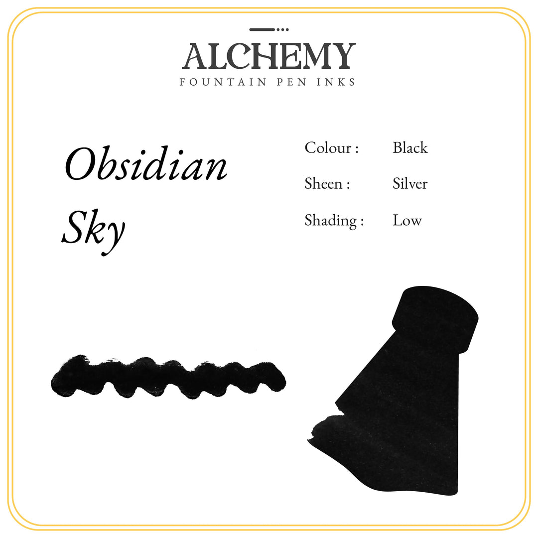 Endless Alchemy 45ml Ink Bottle - Obsidian Sky