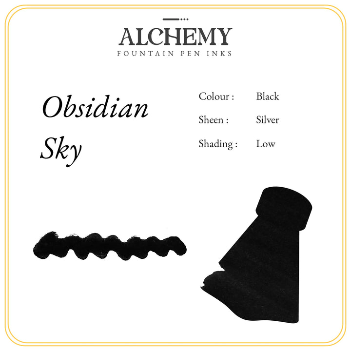 Endless Alchemy 45ml Ink Bottle - Obsidian Sky