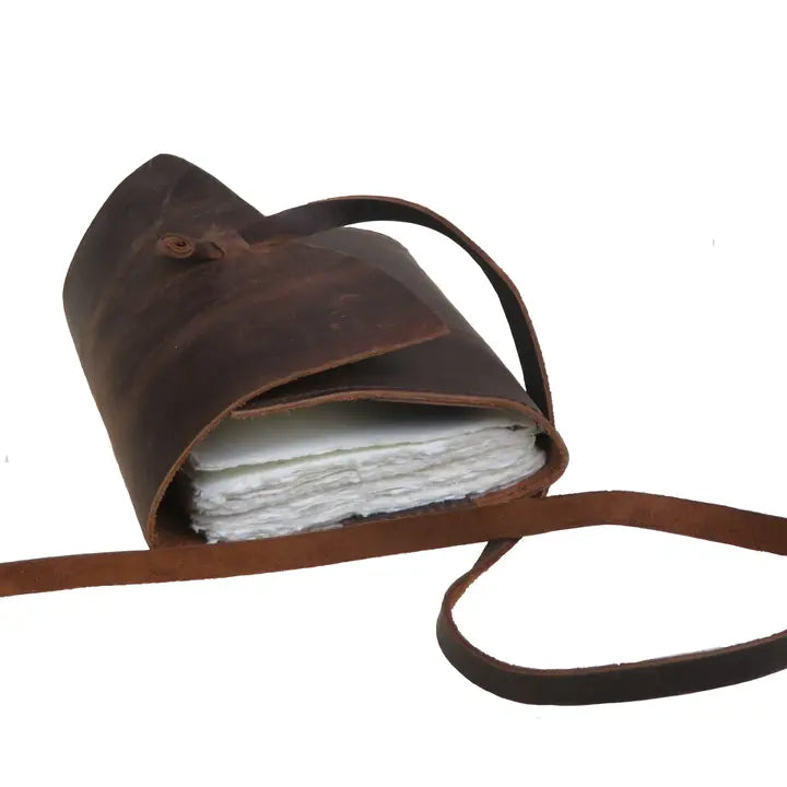 Epigram Oiled Leather Journal with Tie - A6