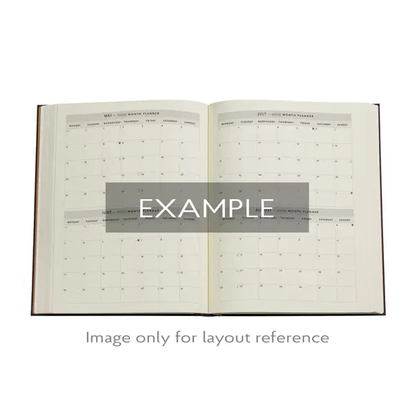 Paperblanks 2026 Planner - Black Edition Bold