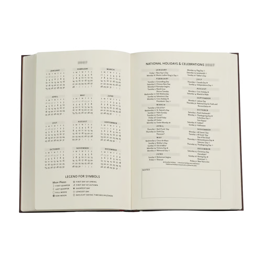 2027 Planner - Black Edition | Paperblanks
