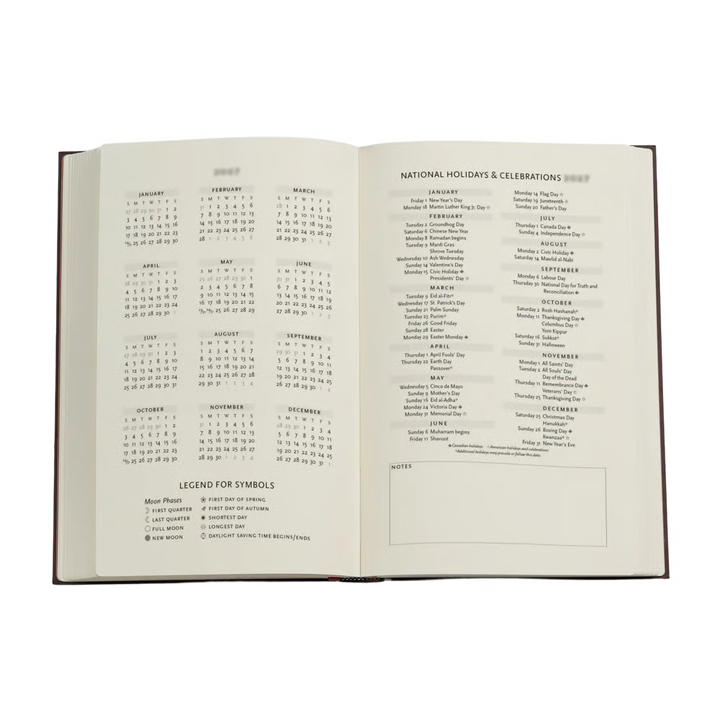2027 Planner - Black Edition | Paperblanks