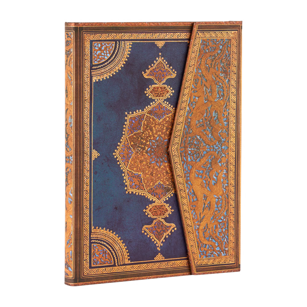 Paperblanks Safavid Indigo- Safavid Binding Art (Address Books)