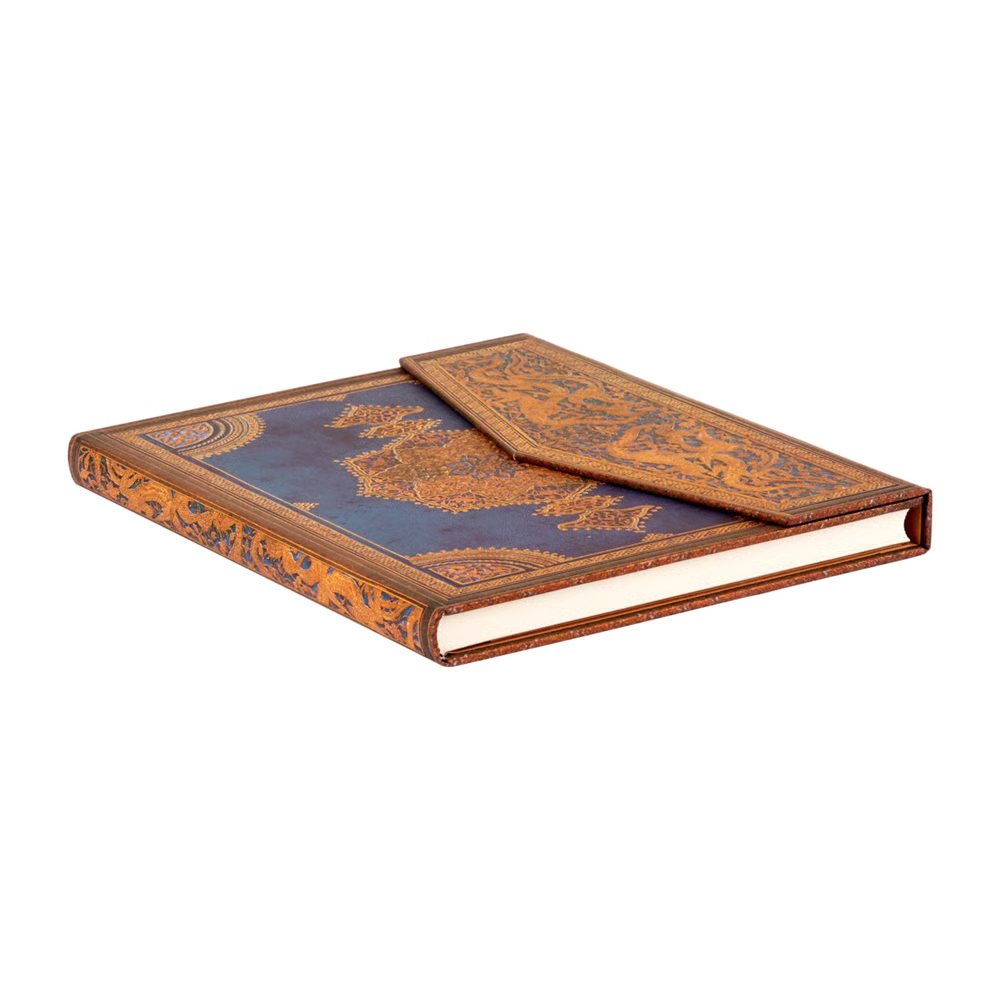 Paperblanks Safavid Indigo- Safavid Binding Art (Address Books)