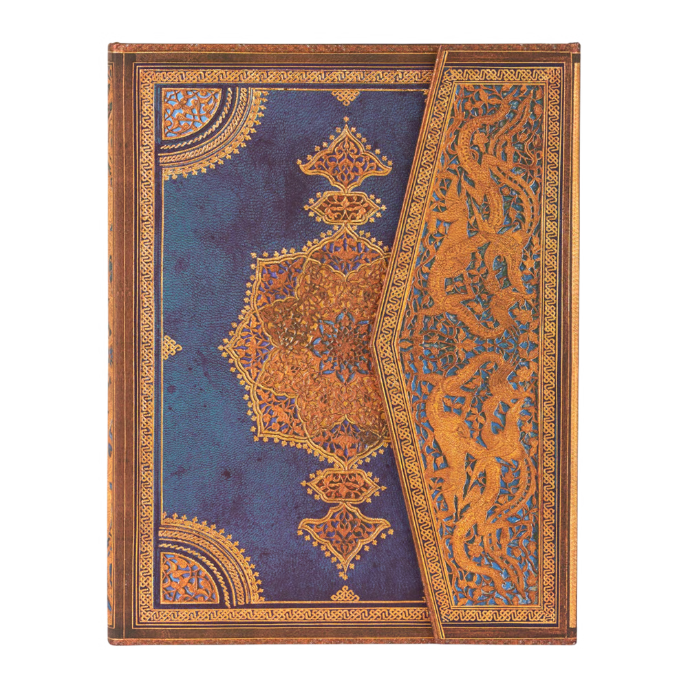 Paperblanks Safavid Indigo- Safavid Binding Art (Address Books)