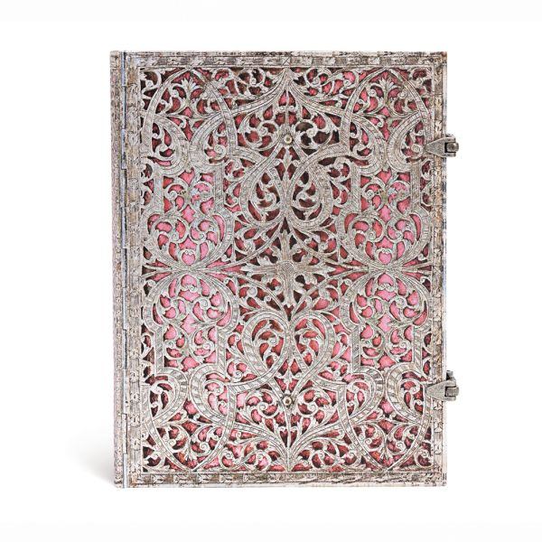 Paperblanks Blush Pink Silver Filigree Journal