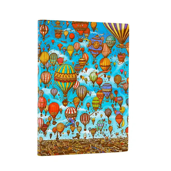 Paperblanks Pierre the Maze Detective - Balloon Festival Journal