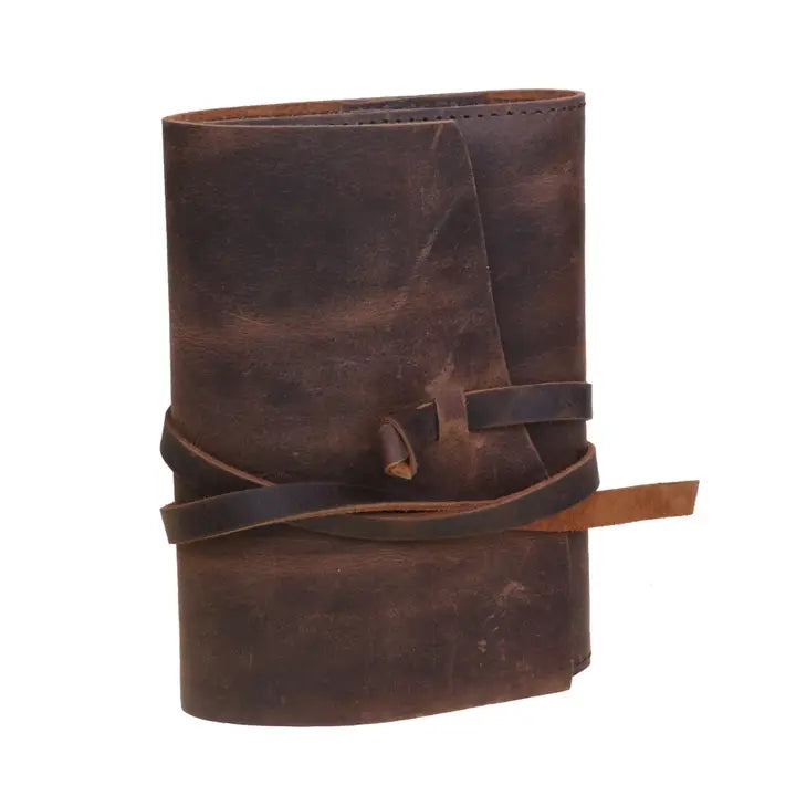 Epigram Oiled Leather Journal with Tie - A6