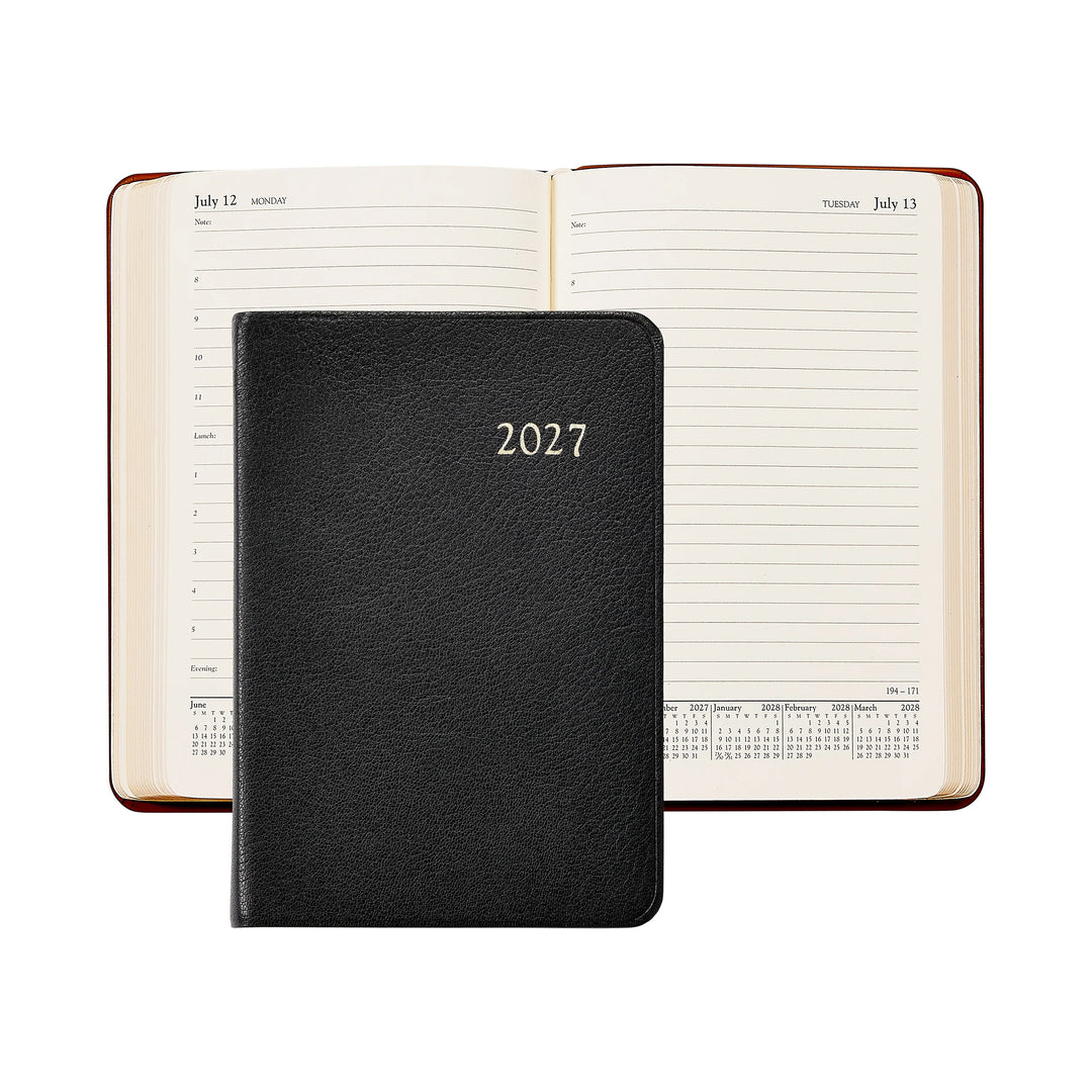 Graphic Image 2027 Planner - Goatskin Leather A5