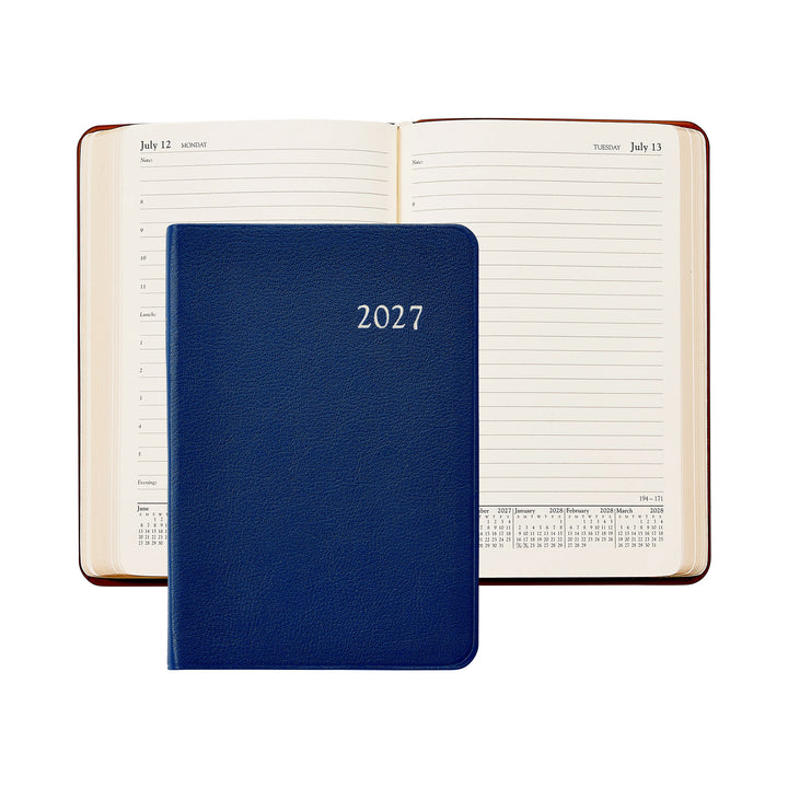 Graphic Image 2027 Planner - Goatskin Leather A5