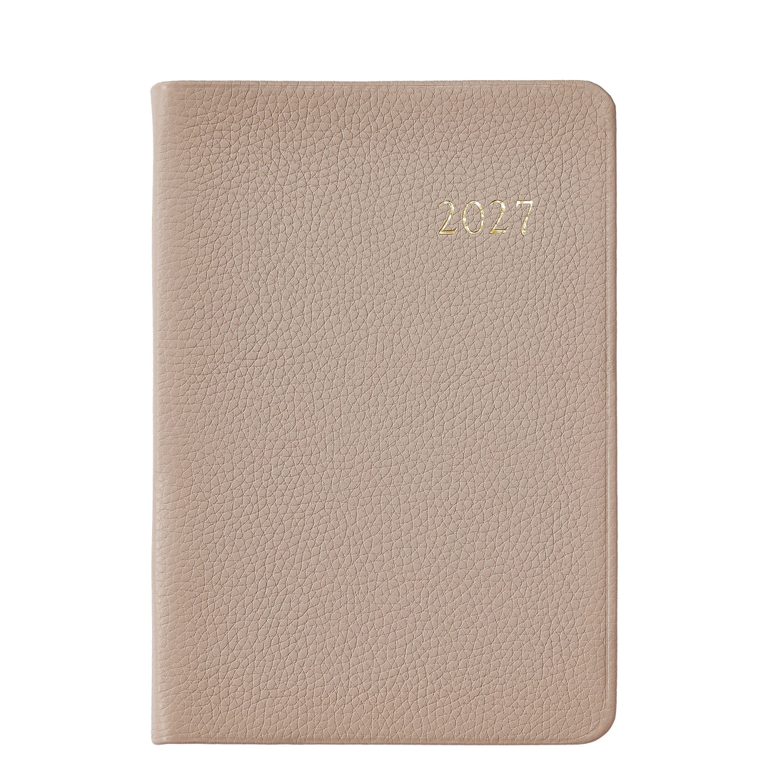 Graphic Image 2027 Planner - Pebble Grain Leather A5