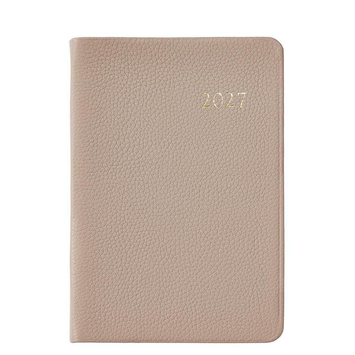 Graphic Image 2027 Planner - Pebble Grain Leather A5