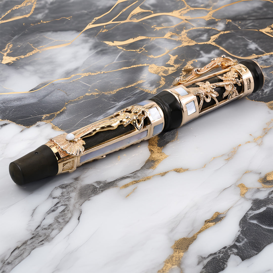 Montegrappa Limited Edition Aphrodite Fountain Pen in Solid Gold