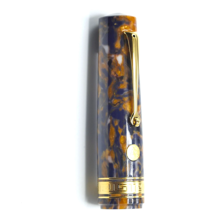 ASC Bologna Extra Fountain Pen - Blue Saffron Fountain Pen No.:015