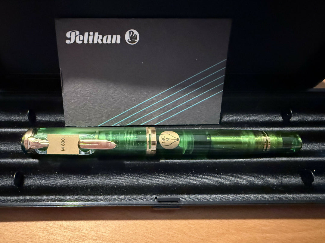 Pelikan M800 Green Demonstrator