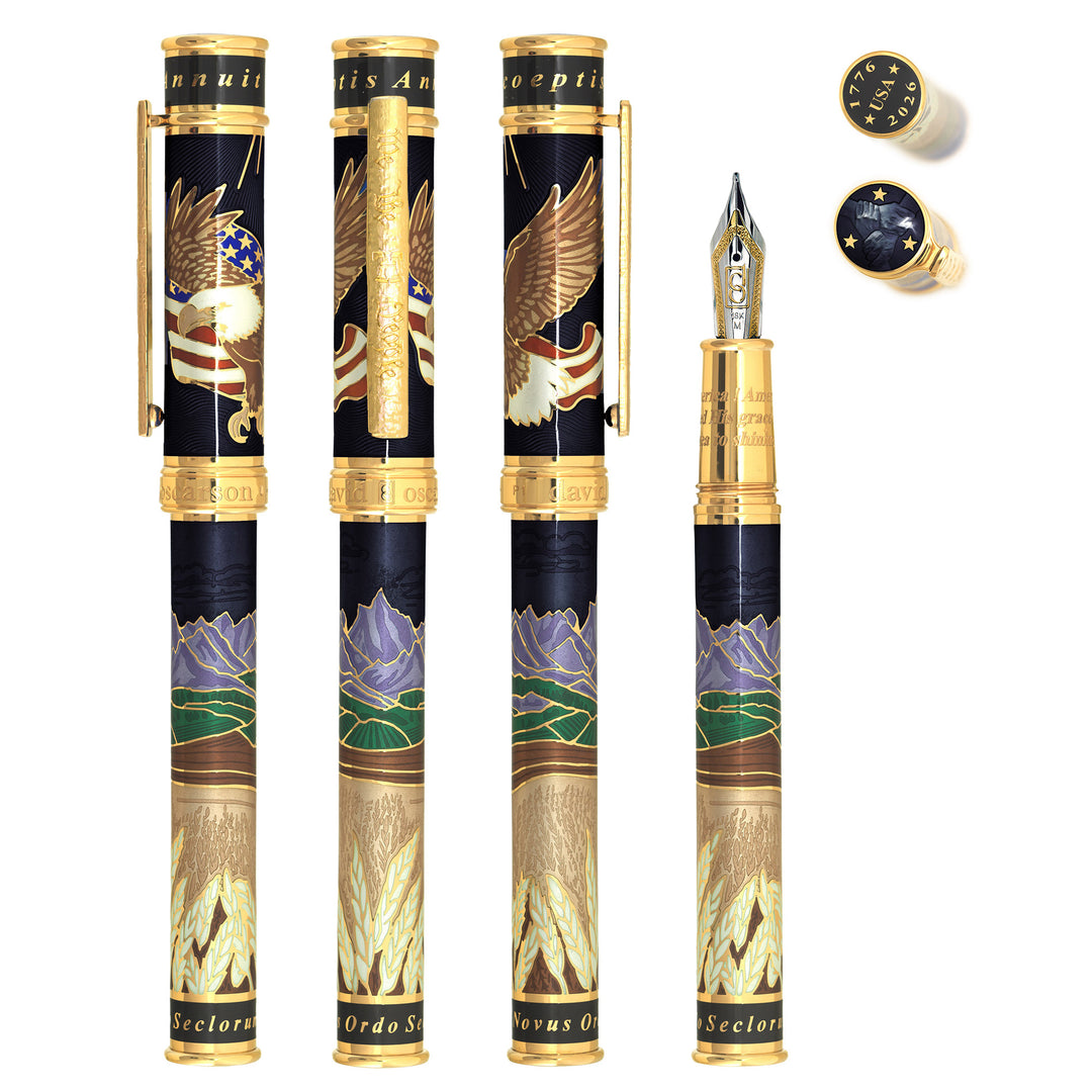 David Oscarson America The Beautiful - Fountain Pen