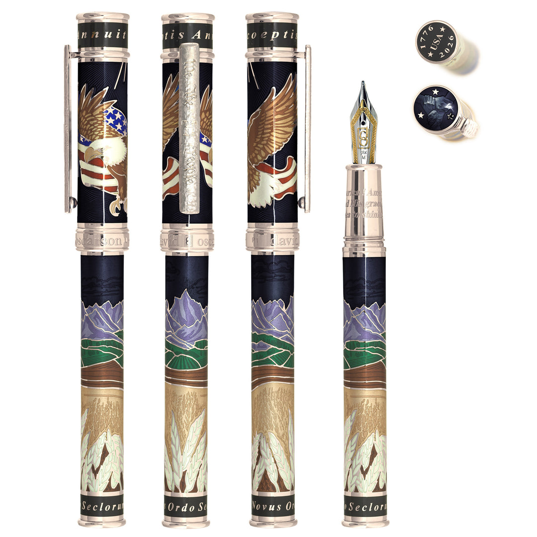 David Oscarson America The Beautiful - Fountain Pen
