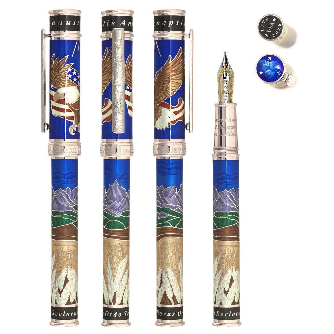 David Oscarson America The Beautiful - Fountain Pen