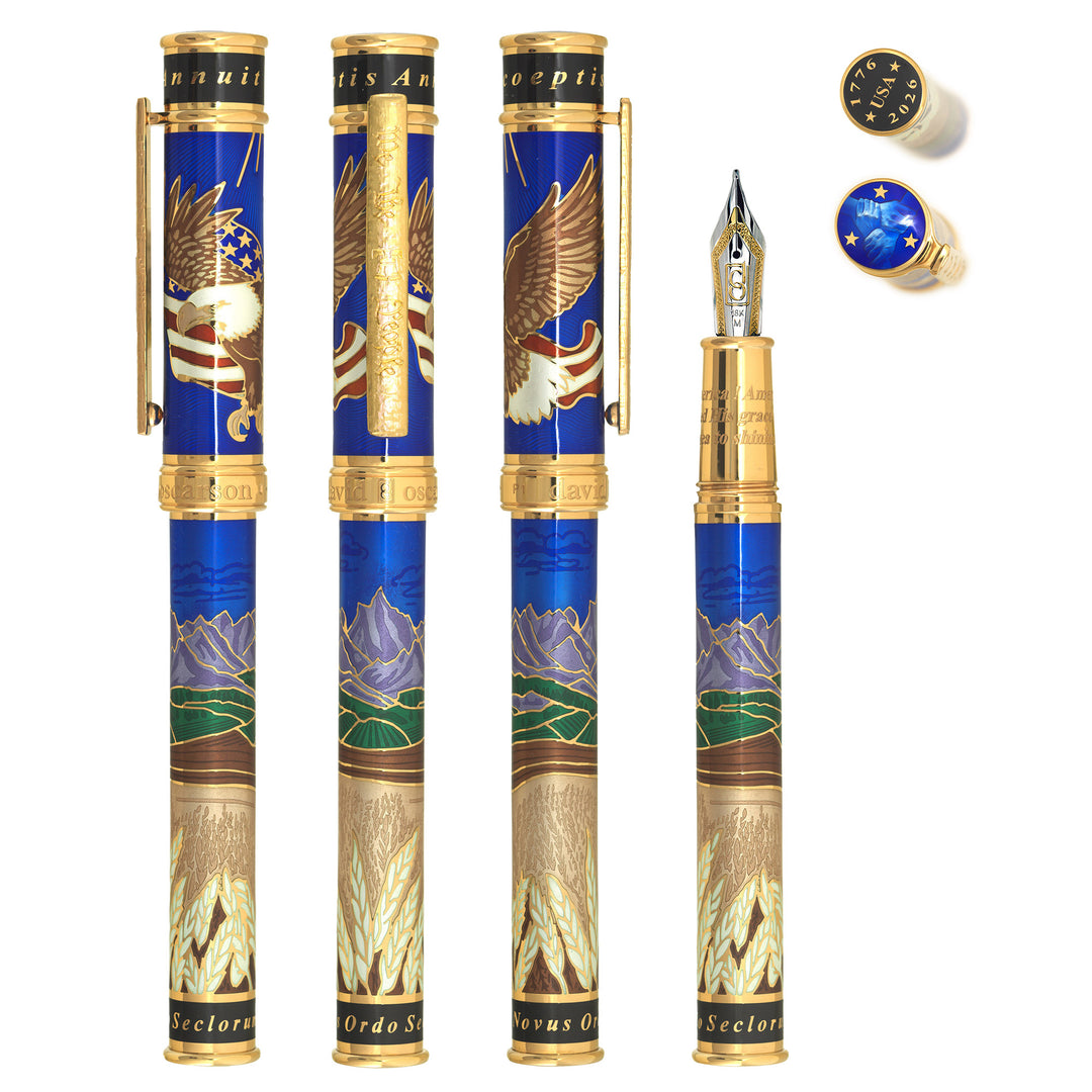 David Oscarson America The Beautiful - Fountain Pen