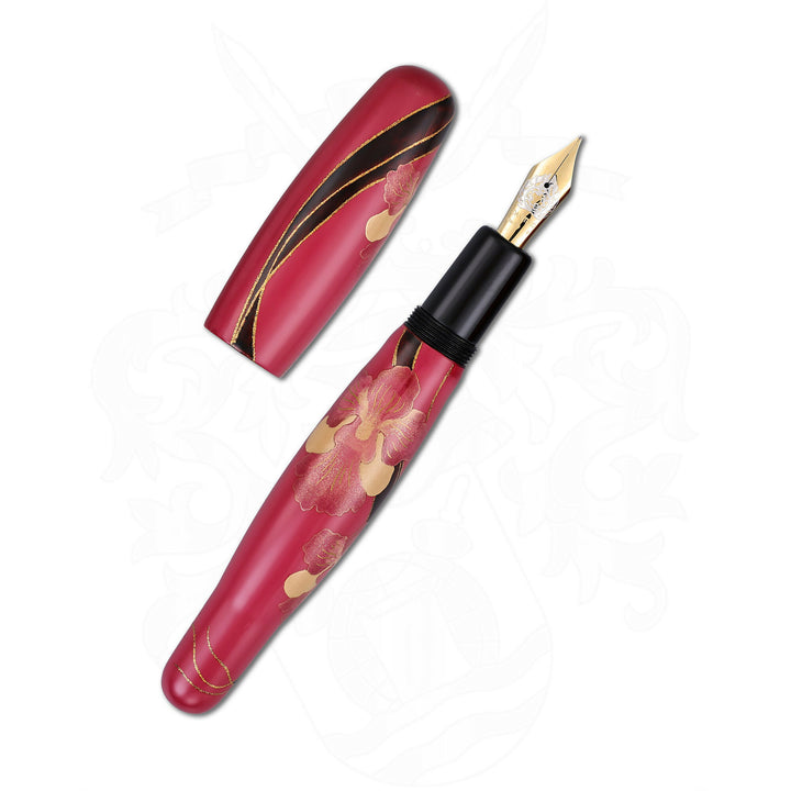 Danitrio Orchid Maki-E on Hyotan Fountain Pen