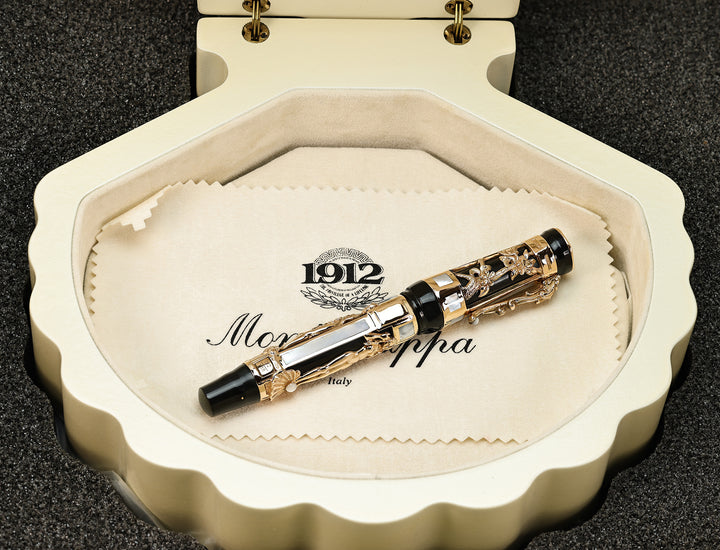 Montegrappa Limited Edition Aphrodite Fountain Pen in solid gold