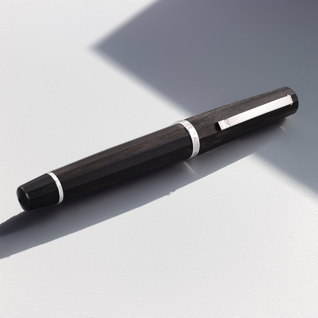 OMAS Arte Italiana Art Deco Wood Fountain Pen
