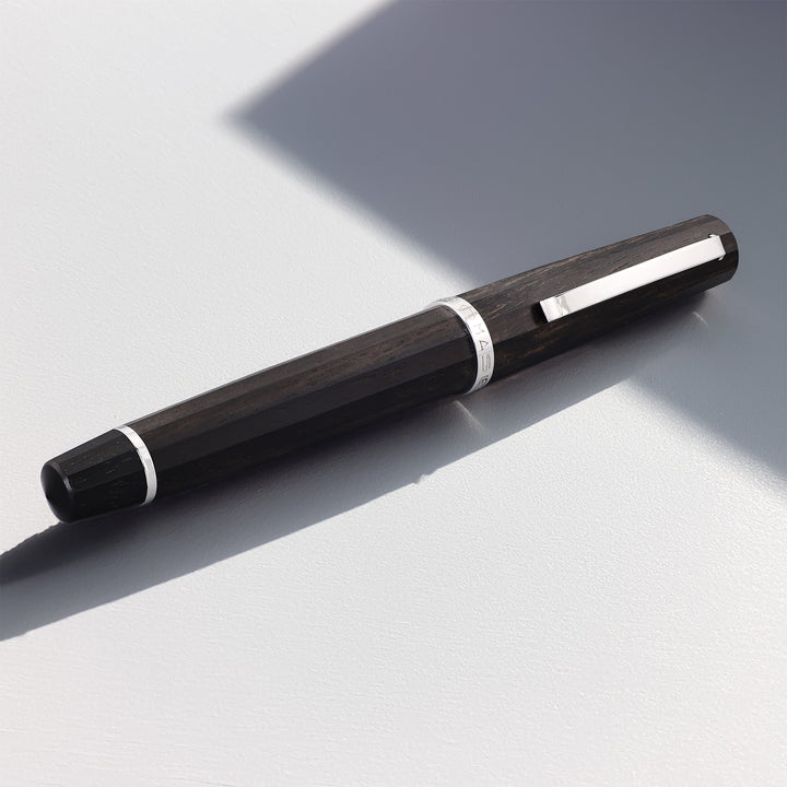 OMAS Arte Italiana Art Deco Wood Fountain Pen