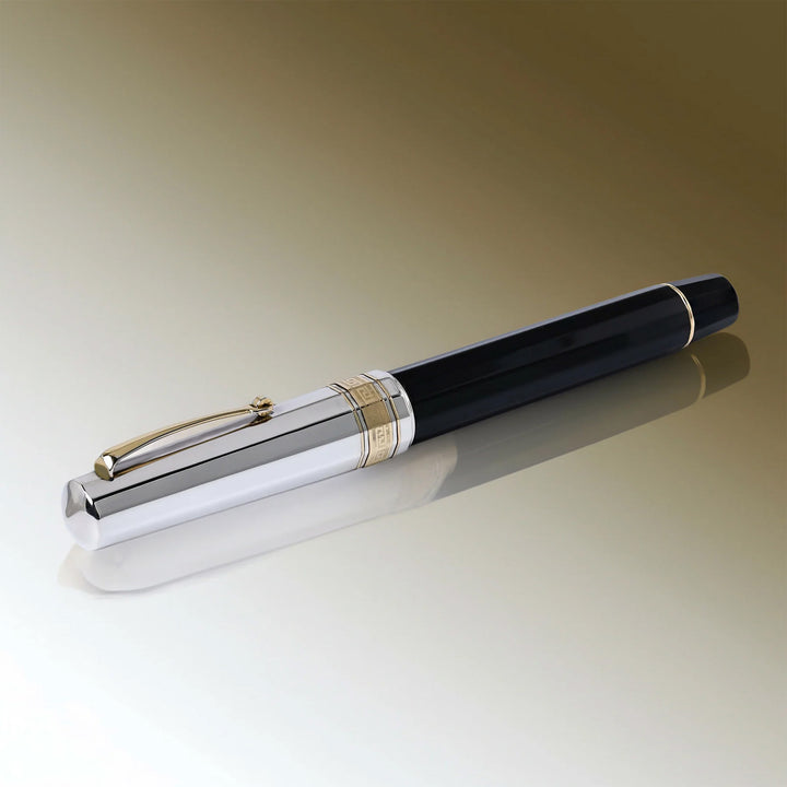 OMAS Arte Italiana Paragon Black with Silver Cap