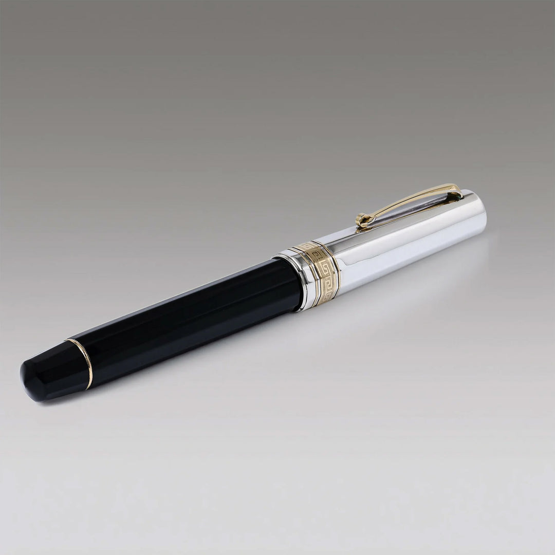 OMAS Arte Italiana Paragon Black with Silver Cap