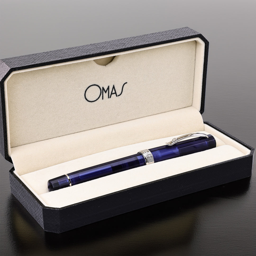 Omas Arte Italiano Vision Liquid Blue Fountain Pen