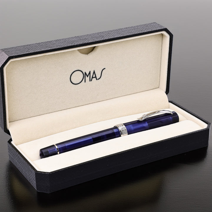 Omas Arte Italiano Vision Liquid Blue Fountain Pen