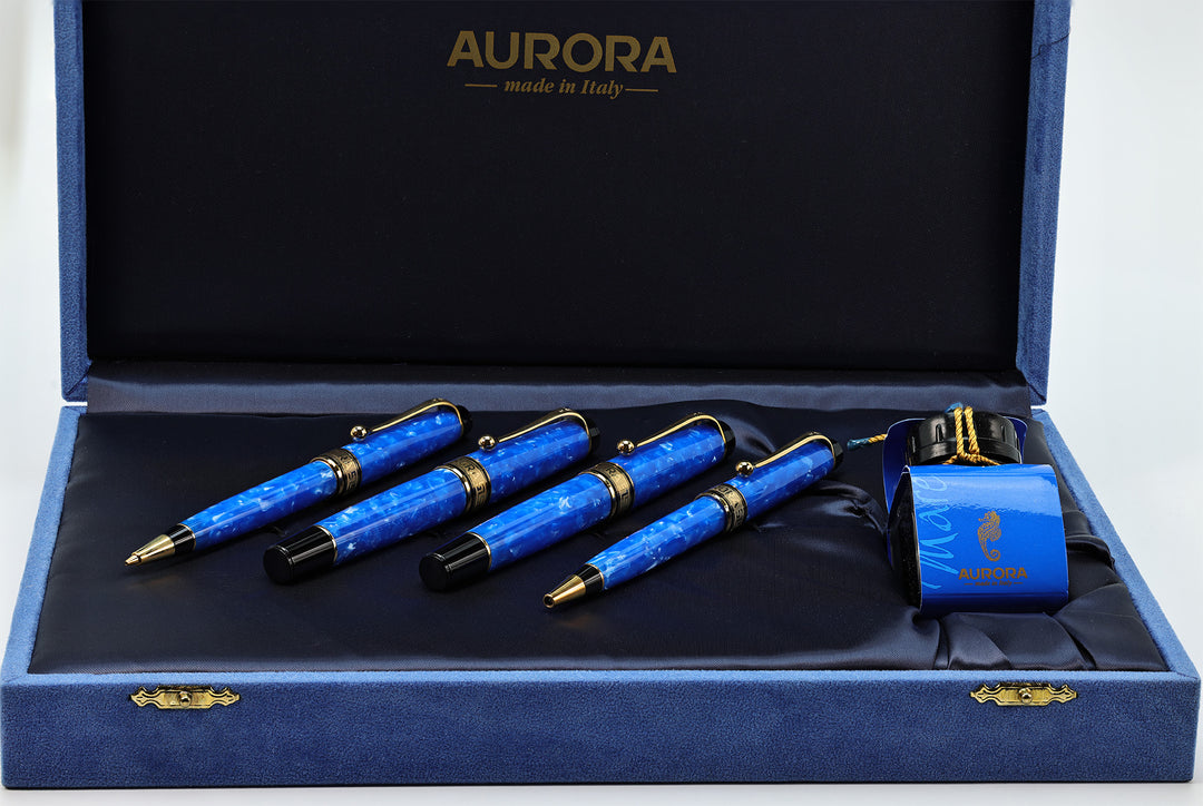 Aurora Mare Limited Edition 4 Pen Set