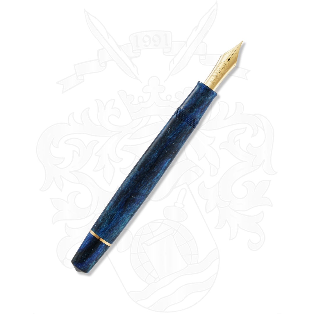 OMAS Bologna Azzurro Diamante Fountain Pen