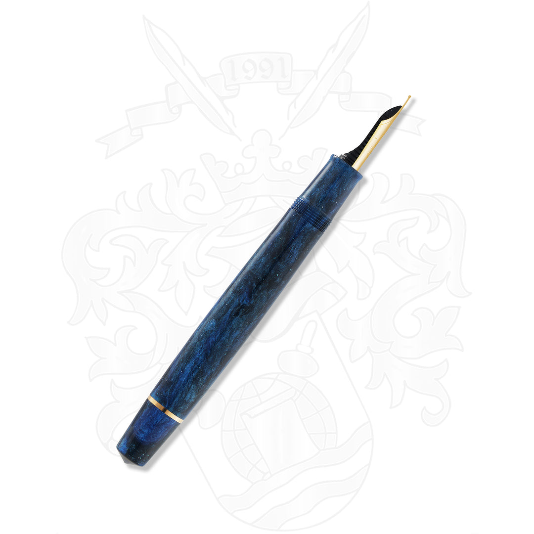 OMAS Bologna Azzurro Diamante Fountain Pen