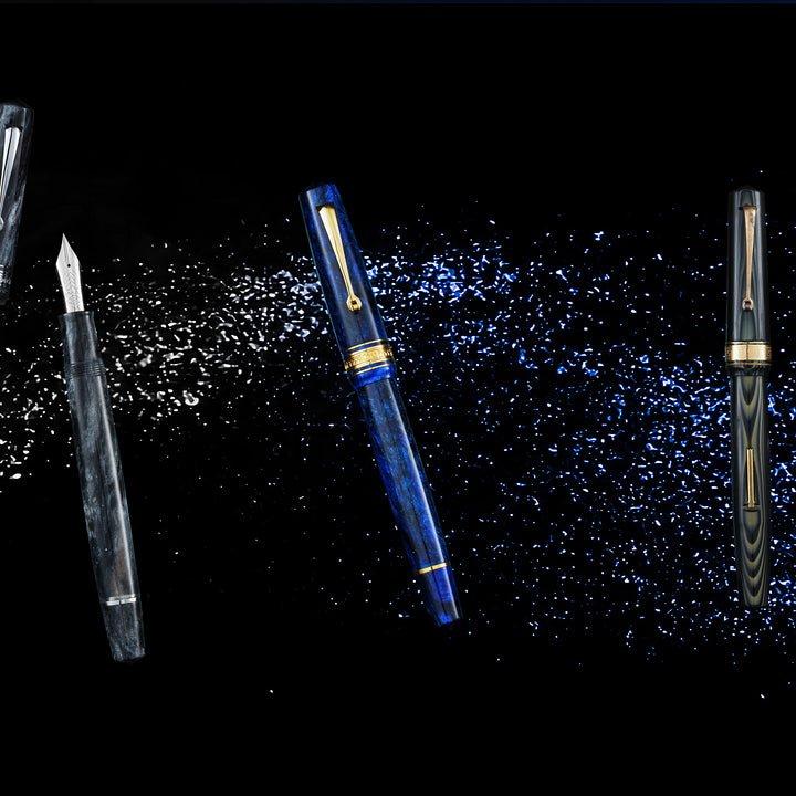 OMAS Bologna Azzurro Diamante Fountain Pen