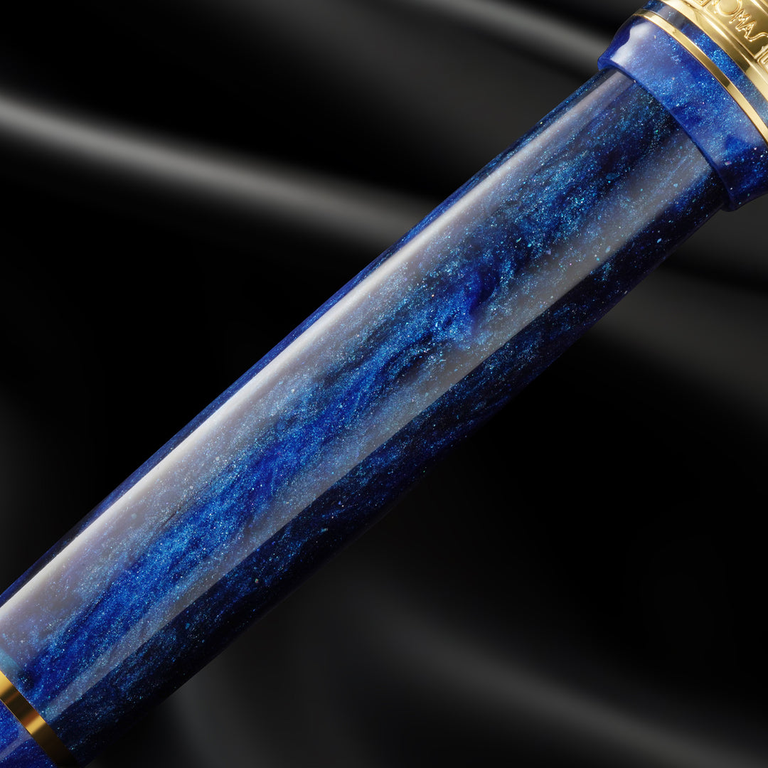 OMAS Bologna Azzurro Diamante Fountain Pen