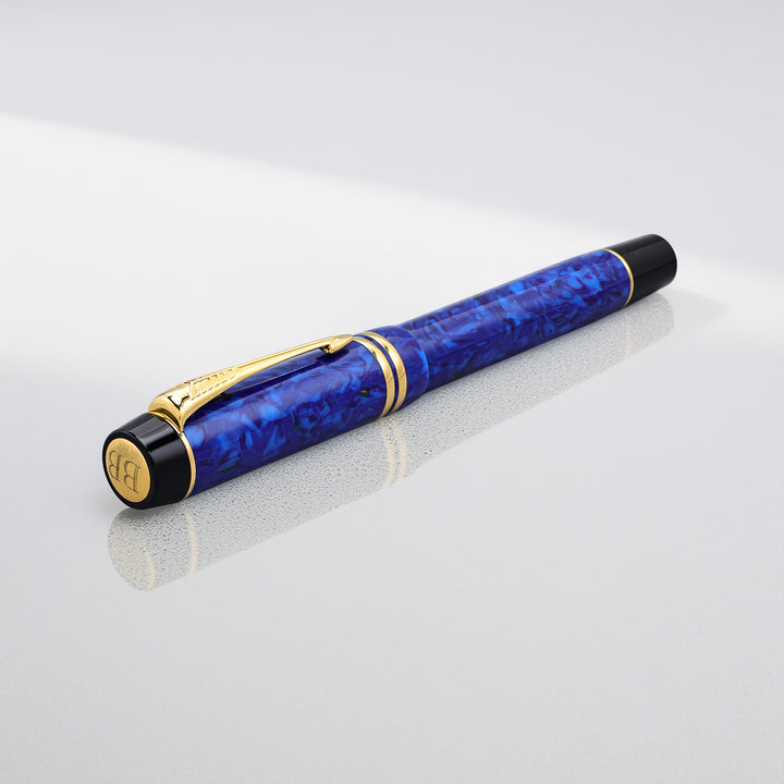 Parker Duofold Centennial MKII Lapis Lazuli Fountain Pen