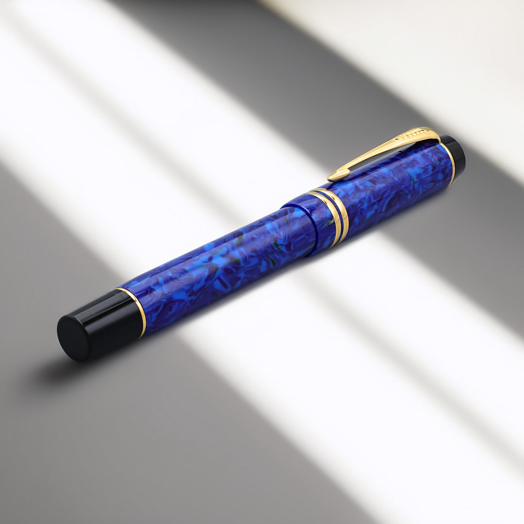Parker Duofold Centennial MKII Lapis Lazuli Fountain Pen