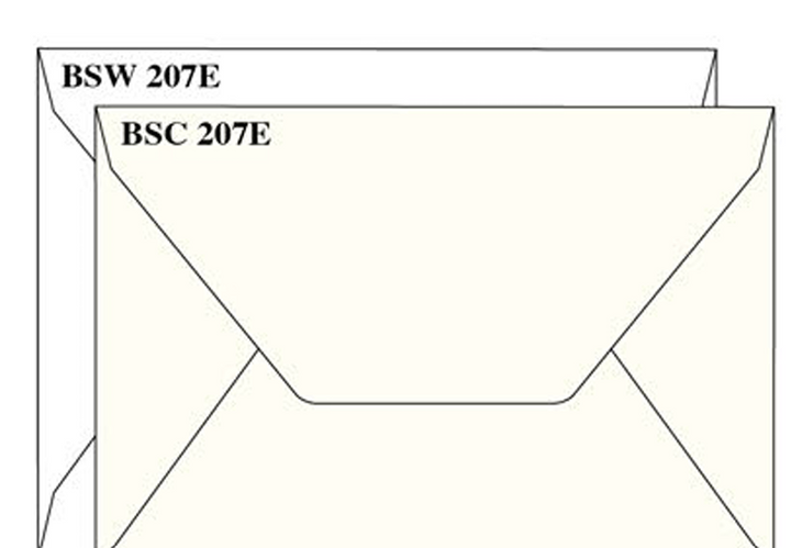 Rossi Medieval Envelope 6.25" x 8.3"- White/Cream  (100Ct)