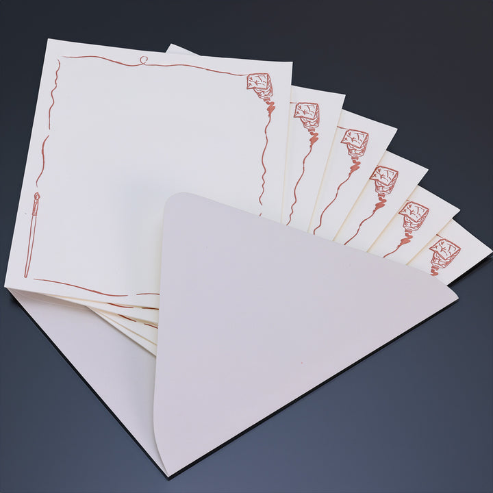 Boxed Note Cards (6ct.) Paintbrush