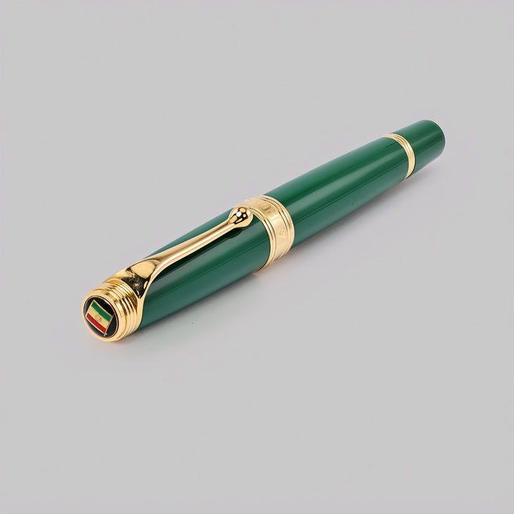 Aurora 1997 Bicentennial LE Italian Flag - Green Fountain Pen