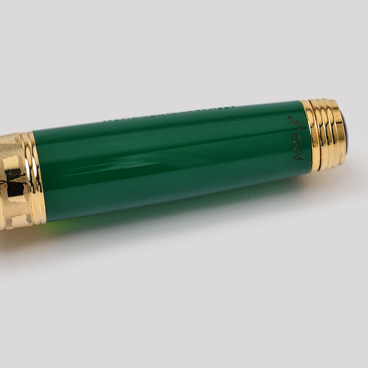 Aurora 1997 Bicentennial LE Italian Flag - Green Fountain Pen