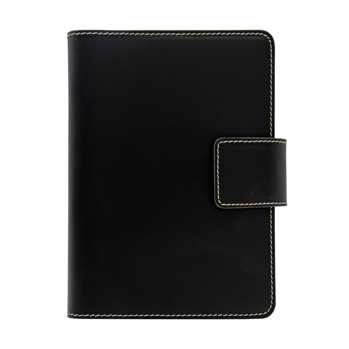 Fiorentina Pescarsa Leather Journal w/Snap - Refillable 6x8
