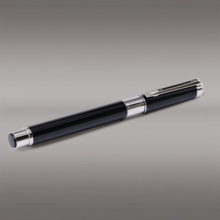 Waterman Perspective Black and Silver Fountain Pen