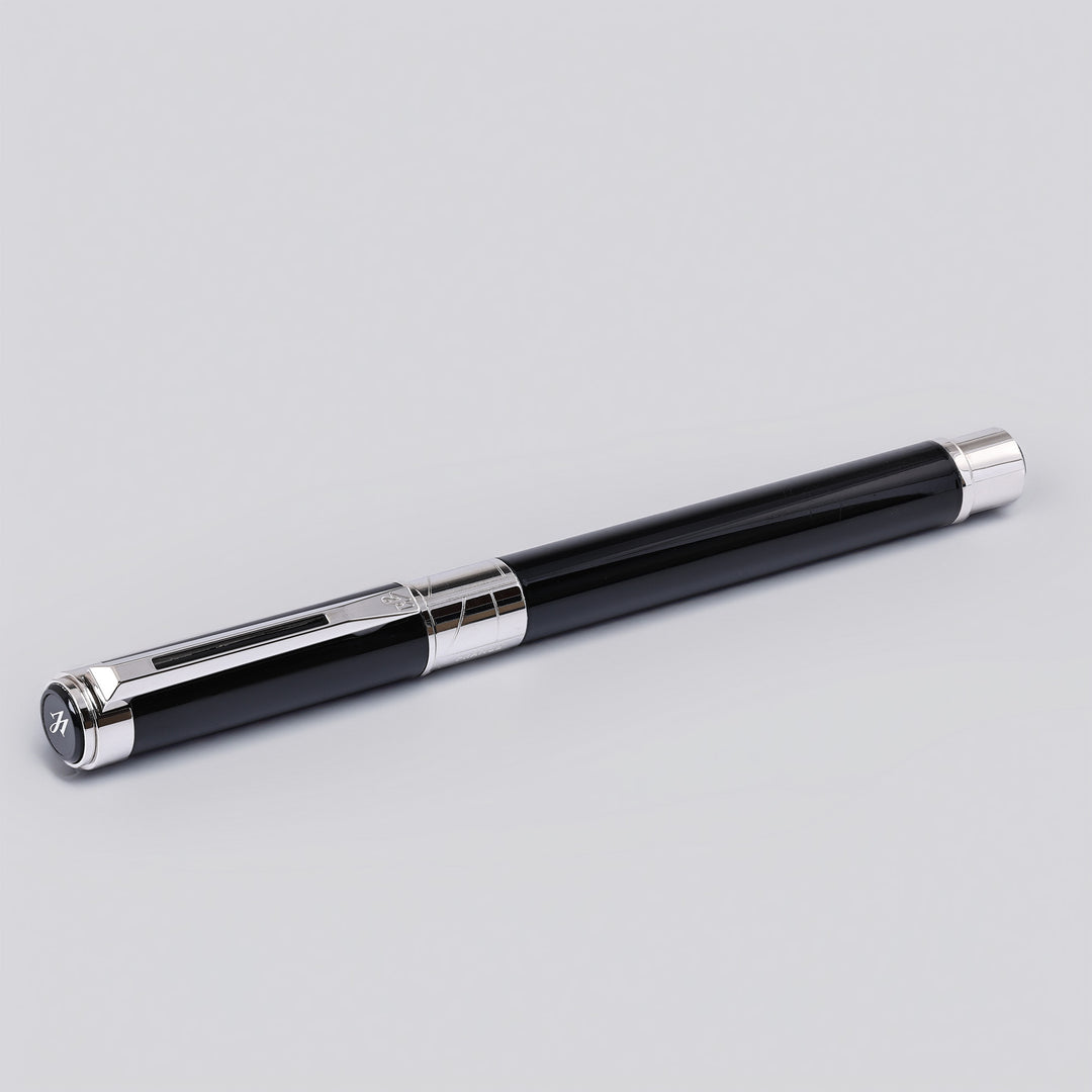 Waterman Perspective Black and Silver Fountain Pen