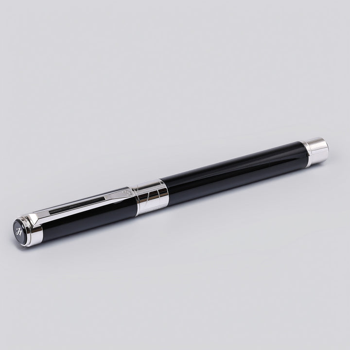 Waterman Perspective Black and Silver Fountain Pen